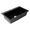 Alfi Brand 33 inch Granite Composite Workstation Single Bowl Drop In Sink w Accessories AB3418SBDI-BLA - alternate 7